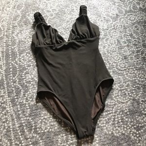 Vintage Robin Piccone Scrunchie Strap One Piece